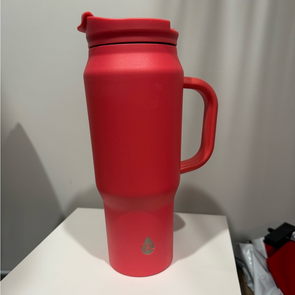 TAL Bright Pink Insulated Travel Mug Tumbler